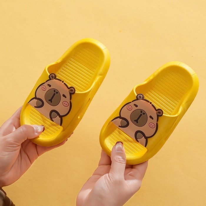 New Style Children And Girls Bala Non-slip Slippers Kapi Cartoon Cute Indoor Baby Boy Bathing Su