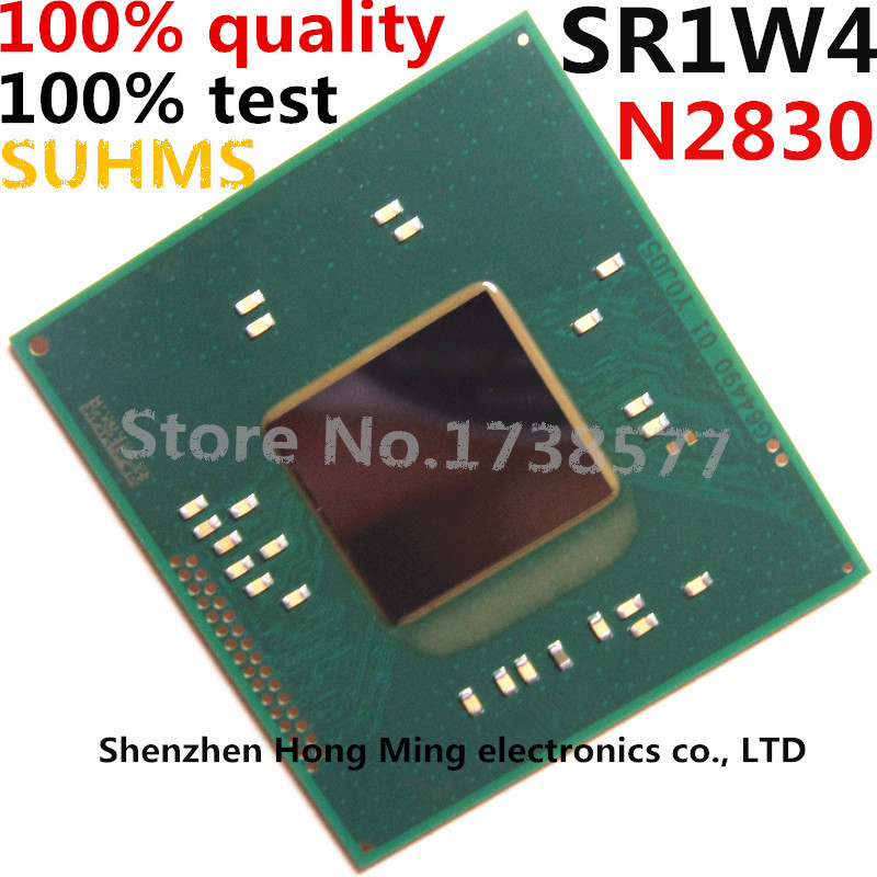 Kiểm tra sản phẩm rất tốt N2830 SR1W4 cpu bga chip reball có bóng chip IC