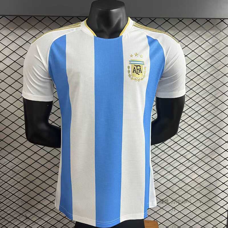 25-26 Game Season Football Jersey Player Edition Top Argentina Jersey Royal Malaysia Bazaar Club Foo
