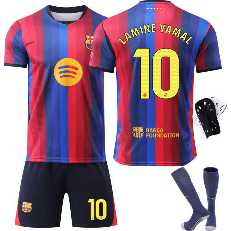 Giải vô địch sân nhà 2627 Bazaar số 10 Áo Yamar Số Áo bóng đá 9 Lywan 8 Pedri 10 Messi