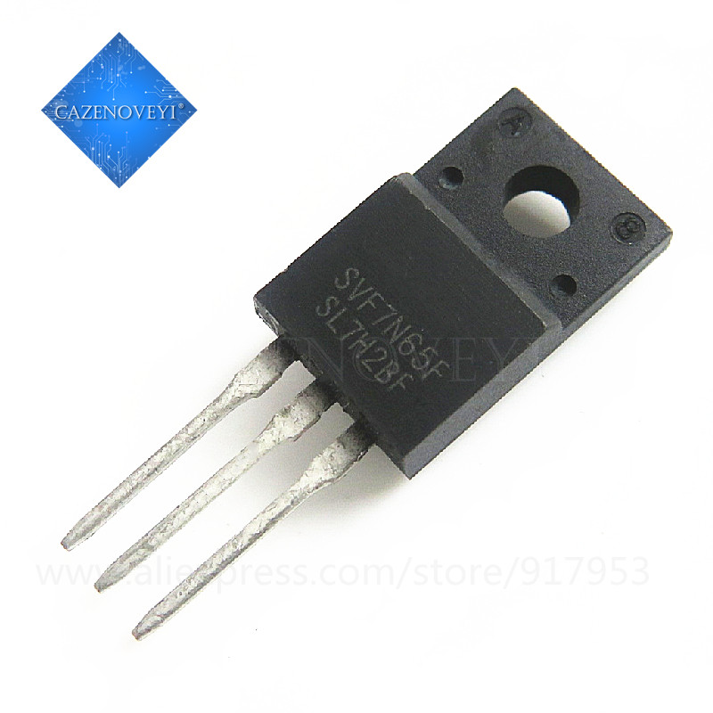 10 Mảnh SVF7N65F SVF7N60F JCS7N65FB MDF7N65B TO-220F 7A 650V IC