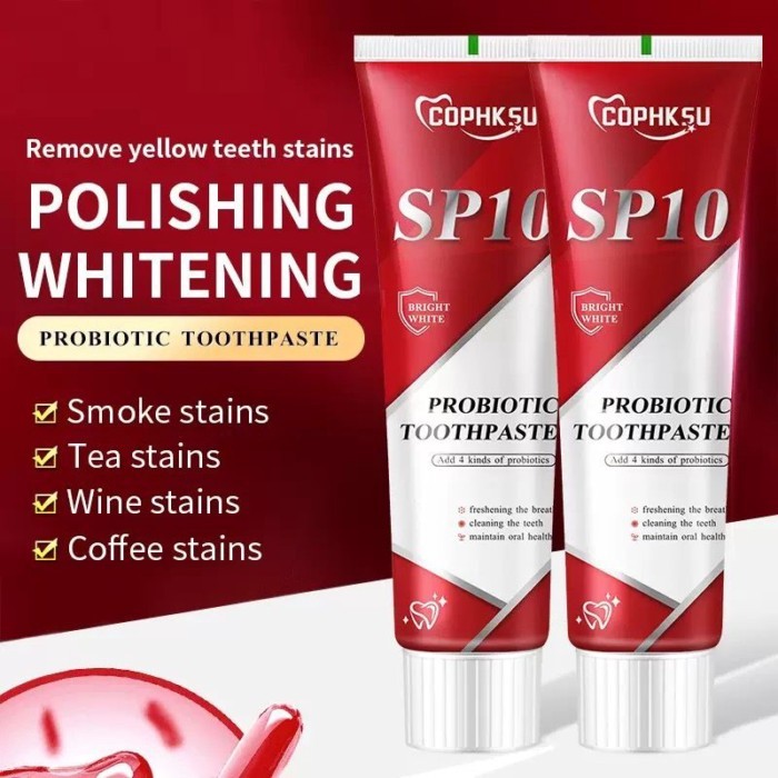 :Kem đánh răng răng miệng Probiotic SP10 làm trắng răng