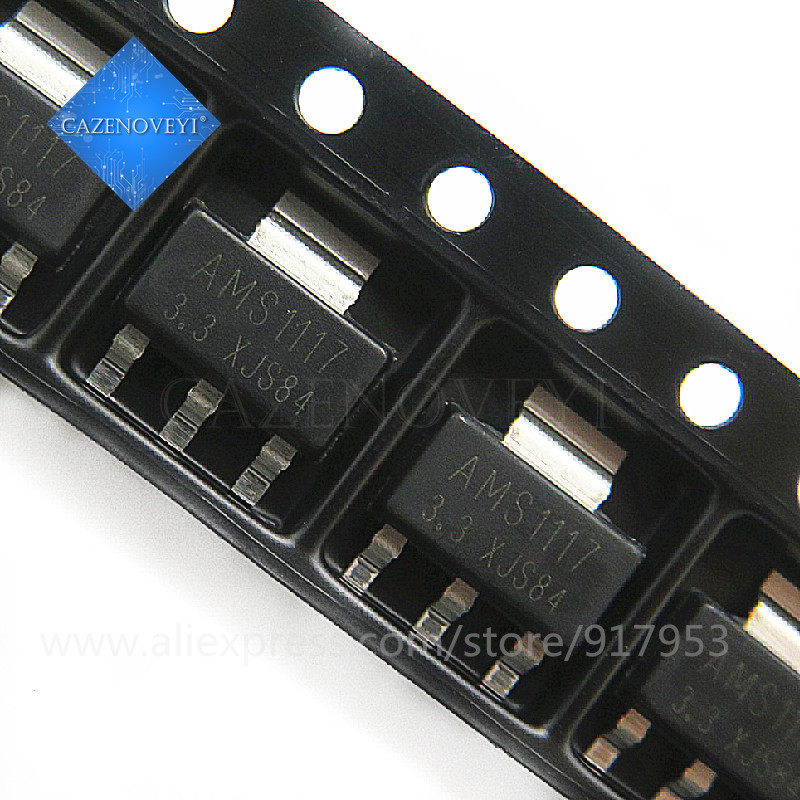 10 Mảnh AMS1117-3.3V AMS1117-3.3 AMS1117 LM1117 1117 SOT-223 IC Chip gốc mới