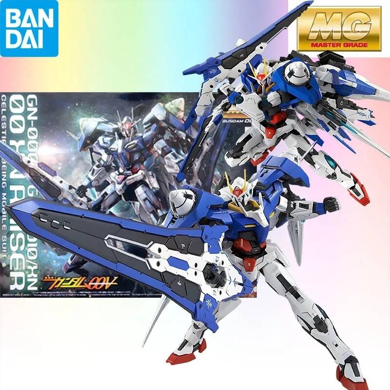 BANDAI MODEL KIT MG 00 XN Raiser Mô Hình Lắp Ráp Nhân Vật Anime Đồ Chơi Cho Bé Trai Quà Tặng Tuyệt V