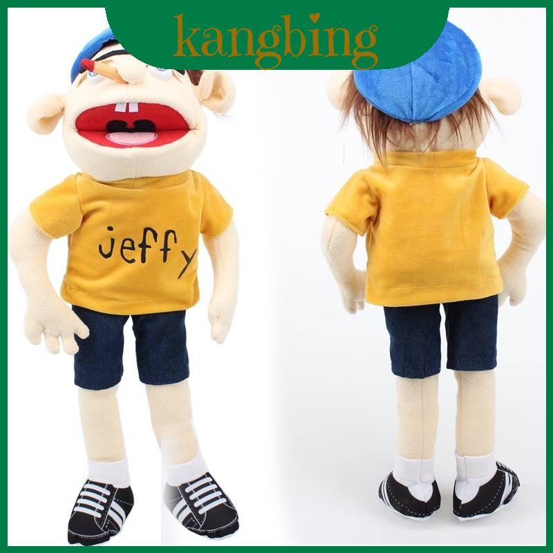Đồ chơi nhồi bông rối tay hoạt hình vui nhộn Jeffy để chơi và kể chuyện tưởng tượng