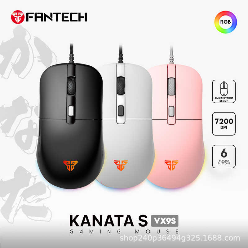 Chuột chơi game có dây FANTECH KANATA S VX9S 7200DPI HUANO 10M