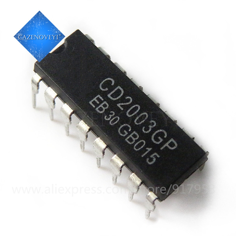 10 Cái CD2003GP DIP16 CD2003 DIP 2003GP DIP-16 IC Chip IC mới và nguyên bản