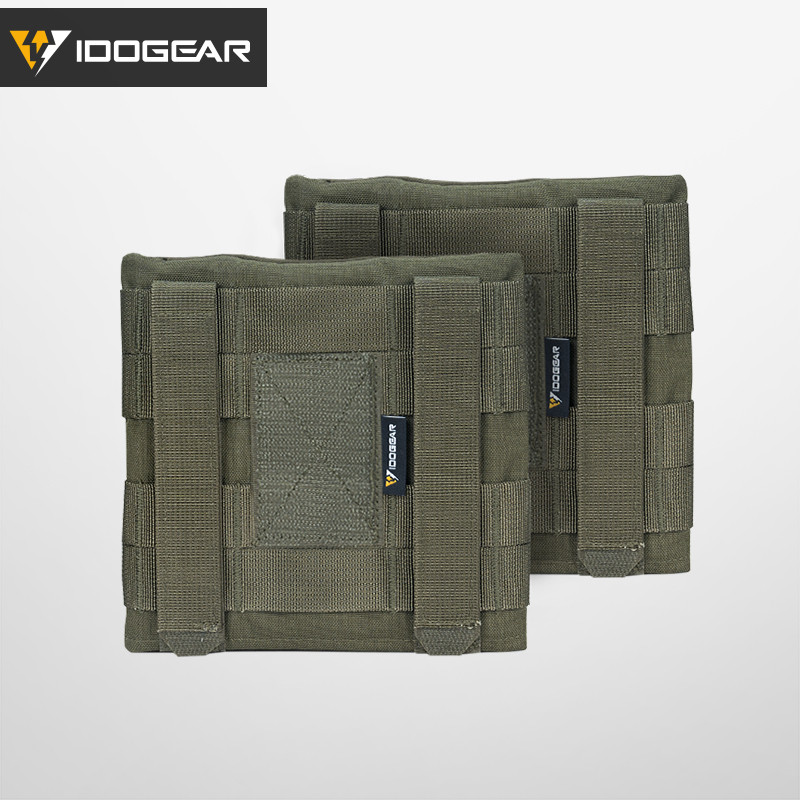 Túi bên chiến thuật IDOGEAR 35107 cho vest MOLLE AVS JPC2.0, nhẹ và chống sốc
