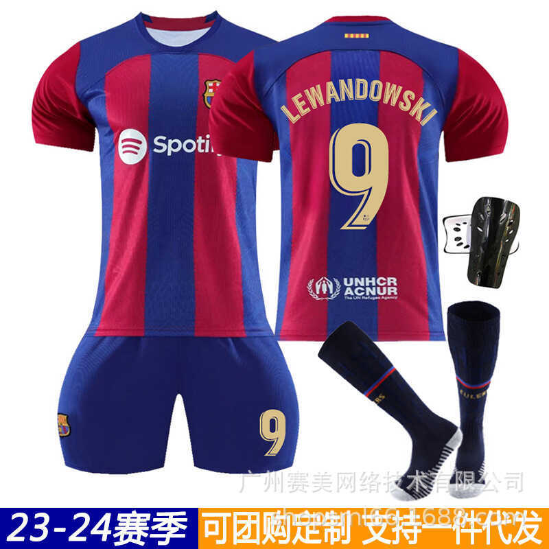 23-24 Balsa 9 Lyman Jersey 8 Pedri No. 30 Gavi No. Bộ đồ bóng đá 10 Messiferti