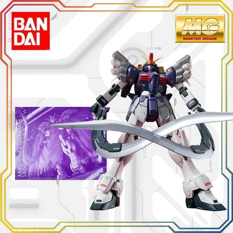Bandai MG 1/100 XXXG-01SRC Sandrock Gundam Custom EW Endless Waltz Gunpla Assembly Model Kit Collect