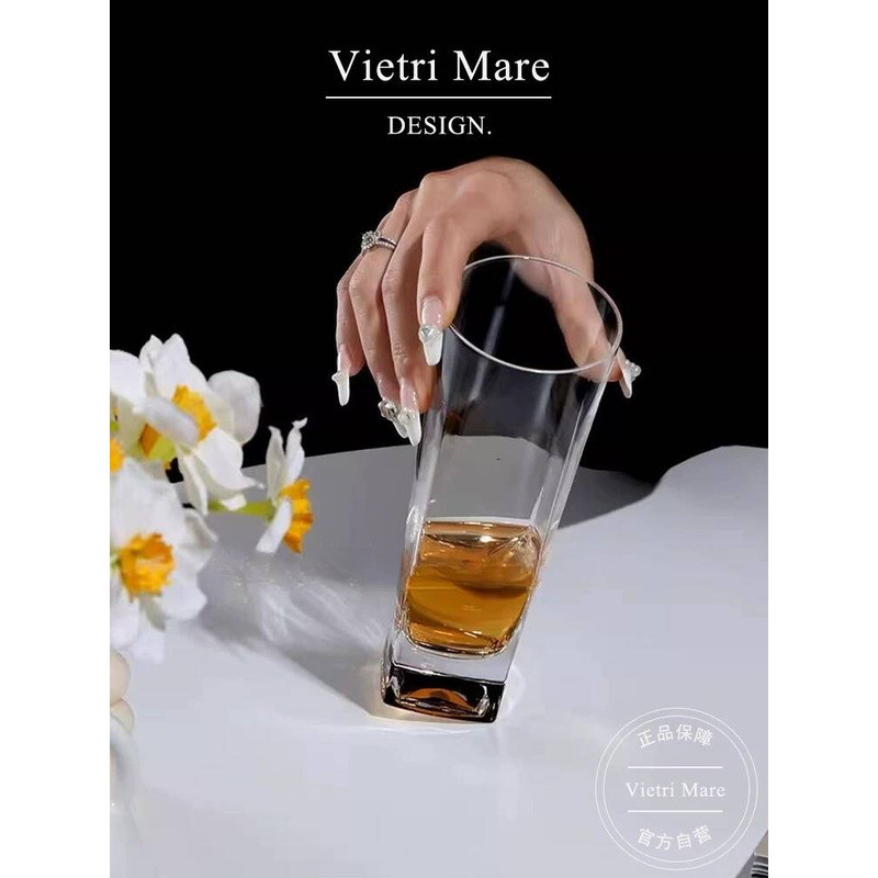 Thủy tinh Phong cách Nhật Bản Thủy tinh sữa thời trung cổ Thiết kế thủy tinh Whisky Kính cảm giác 丨 
