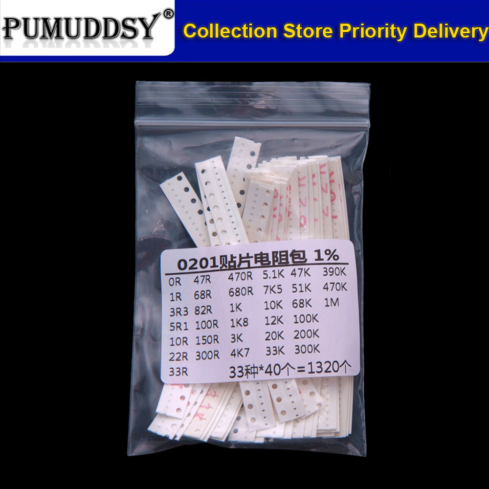 33 / 17 / 12Values 0603 0402 0201 2010 1812 Điện Trở SMD sop Mỗi 50 Chiếc Mỗi 25 Chiếc 1k 2k 3k 4k 5