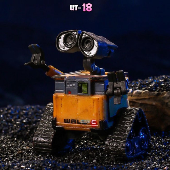 Wall-E Robot Cậu Bé Câu Chuyện Đồ Chơi WALL-E Eva Hình Bánh Xe Trang Trí Quà Tặng Trẻ Em