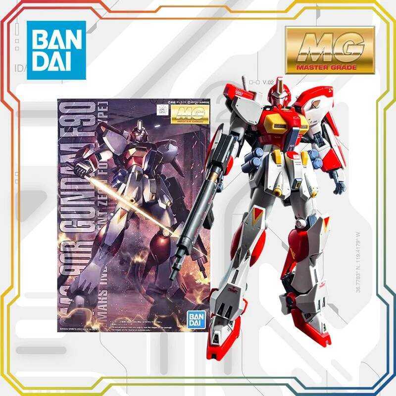 genuine BANDAI MG 1/100 MOBILE SUIT GUNDAM F90 Gunpla Anime Action Figure Assembly Toys Model