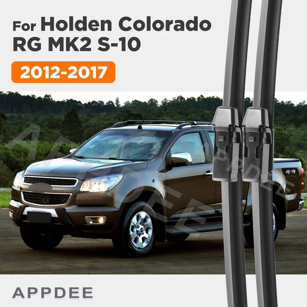 APPDEE Cho Holden Colorado RG MK2 S-10 2012-2017 2013 2014 2015 Khăn Lau Trước Lưỡi Lau Kính Chắn Gi