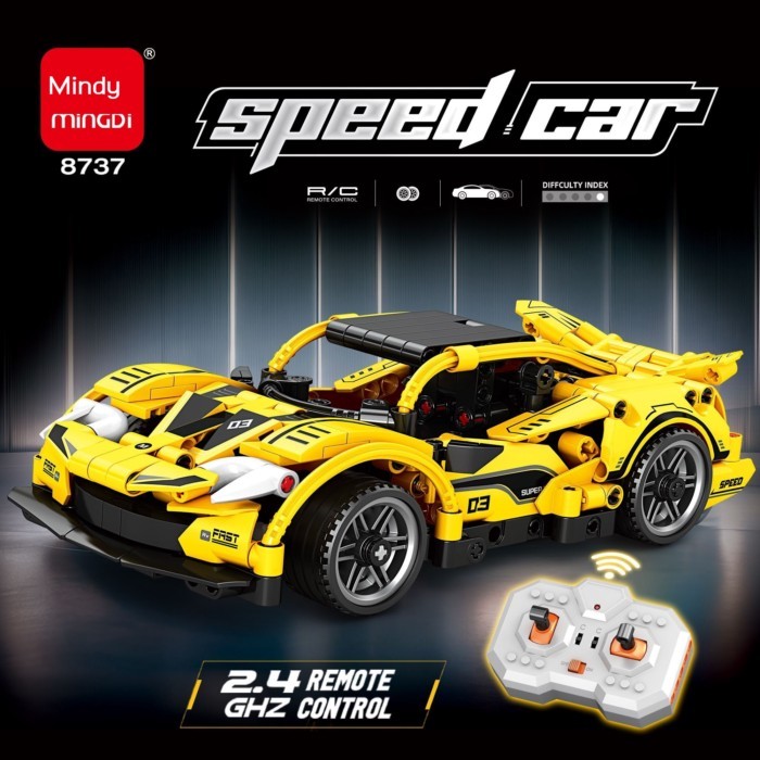 Hand-assembled Sports Car Remote Control Gift Box Boy Gift Box