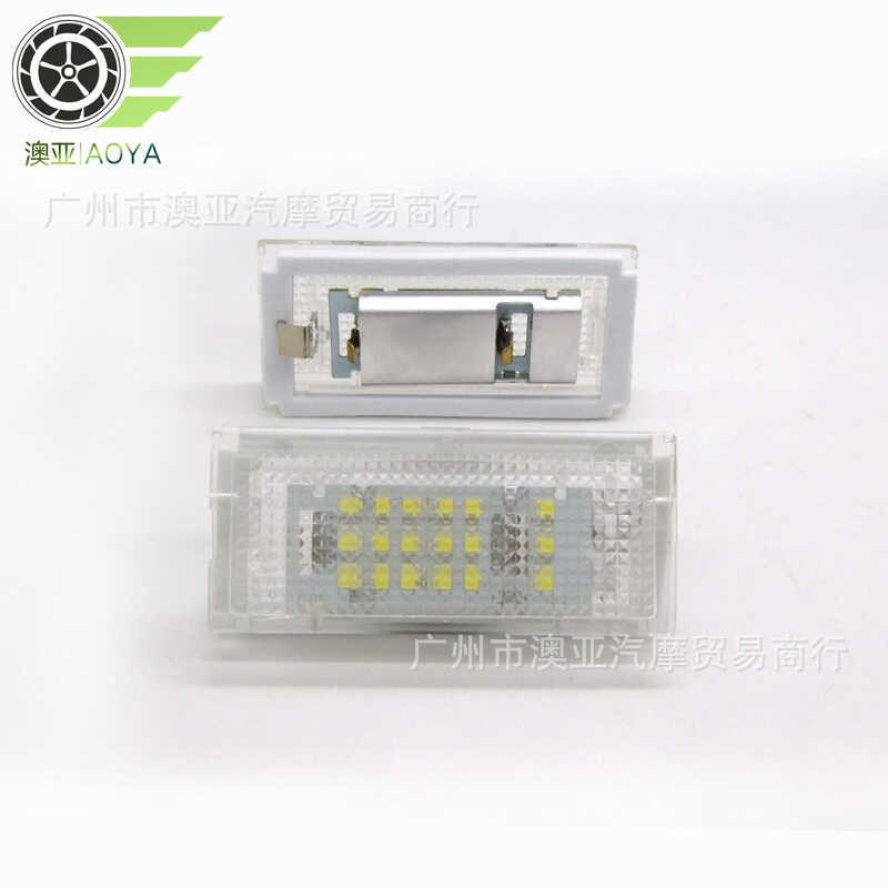 Thích hợp cho BMW BMW E46 4D (98-03) Biển số Đèn LED Giấy phép mp