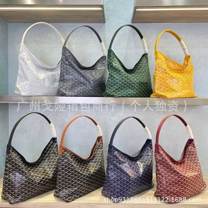 Goyard Goya Túi hobo Nách Túi Dây Kéo Chó Răng Trẻ Em Mẹ Túi Mua Sắm Đi Làm Túi Tote