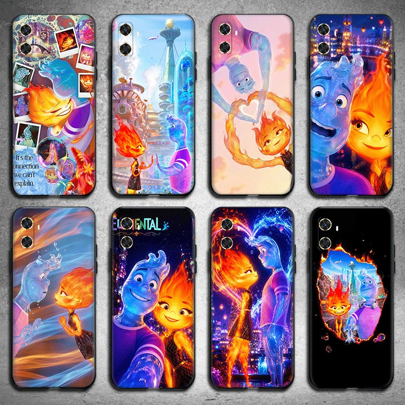 Dành Cho Huawei Y9A Y6 Y5 Y7 Y9 Y6s Prime Pro Vỏ Điện Thoại TPU Vỏ Mềm Bảo Vệ (P-1) Crazy Elemental 