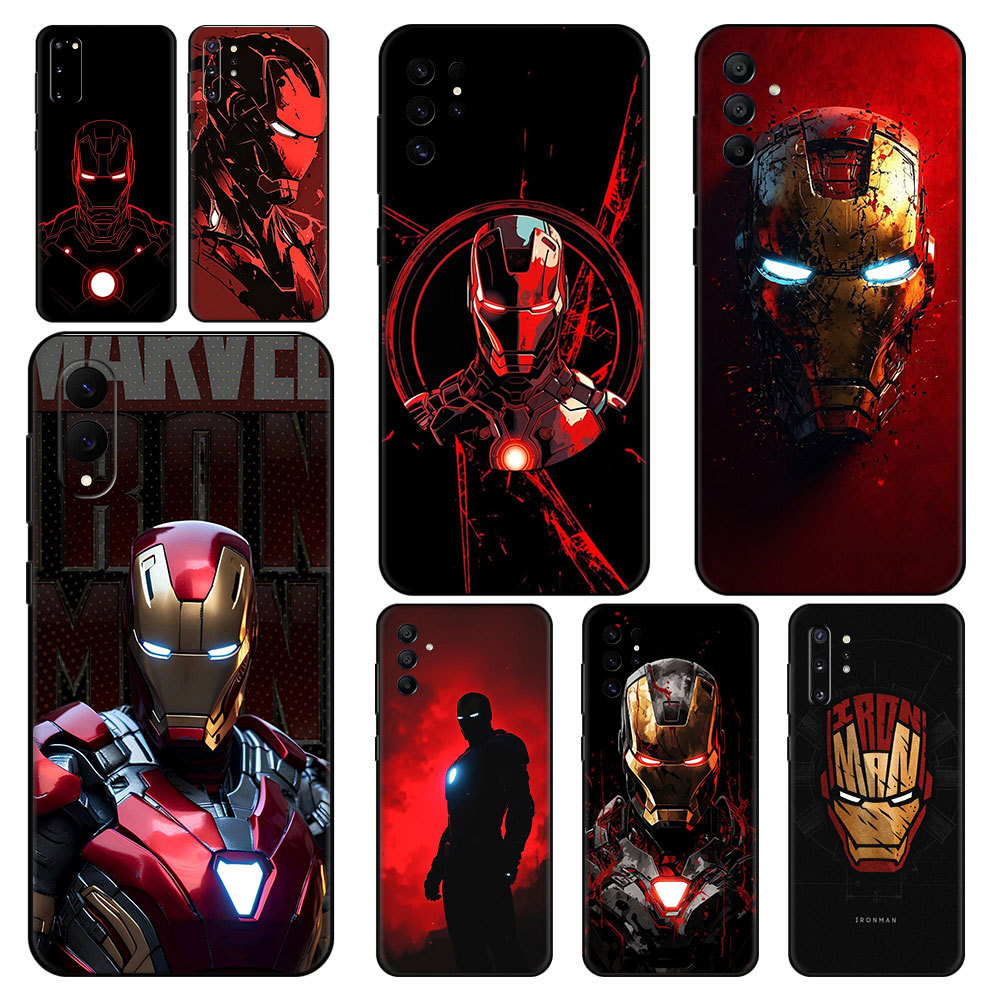 Ốp lưng Cool Iron Man  KW-6 cho Samsung J4 J6 J8 Plus hoặc Prime J2 J5 J7 Core J730 J7 Pro S6 Edge K
