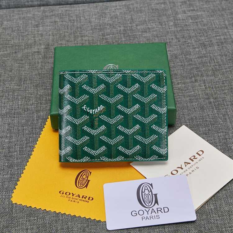 Ví Goyard Goyard In ngắn đa chức năng Ví nửa lạnh mỏng Ví kinh doanh thời trang phù hợp