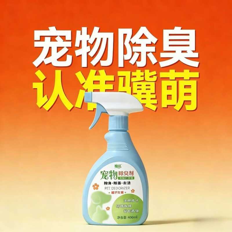 JIMENG Thú Cưng Khử Mùi Sinh Học Enzyme Khử Mùi Chó Mèo Vệ Sinh Kháng Khuẩn Khử Mùi Khử Mùi Trong Nh