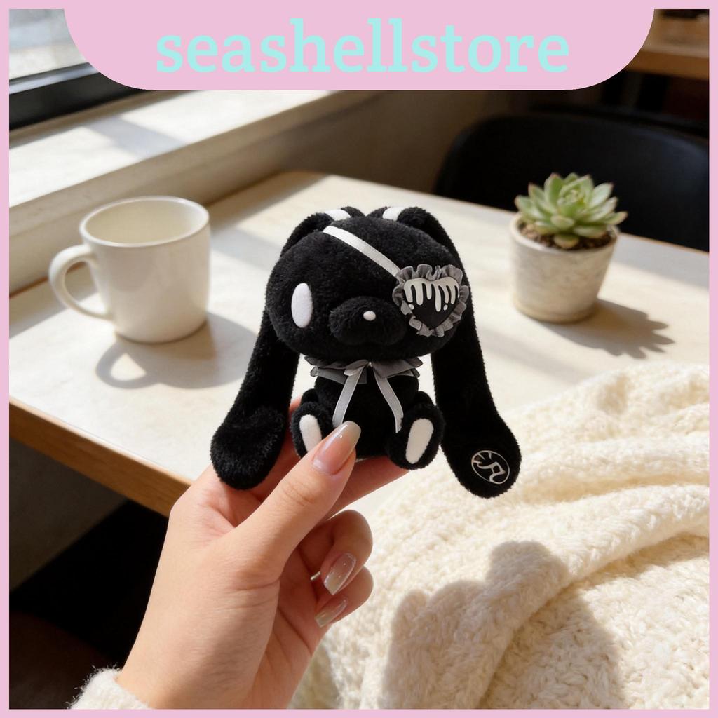 Miếng dán mắt Gloomy Bunny Gothic Cartoonstyle Hình sang trọng có vòng treo cho bàn làm việc văn phò