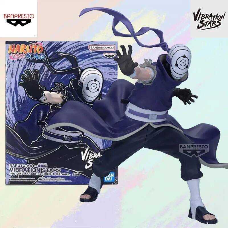 NARUTO Shippuden VIBRATION STARS Uchiha Madara Figure Banpresto 130mm Non-Scale All Ages Male Anime 