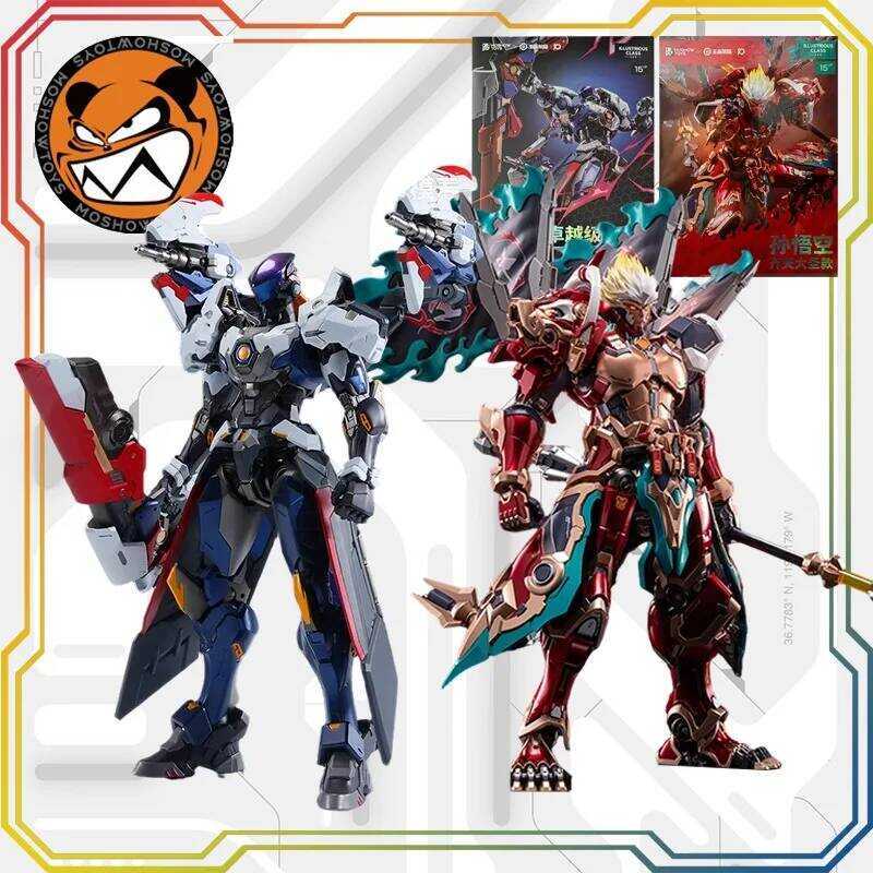 MOSHOWTOYS Honor of Kings Sun Wukong Chinese Assembly Kit Action Figure Mecha Collection Toy Alloy M