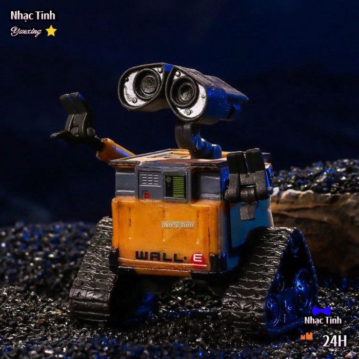 Wall-E Robot Cậu Bé Câu Chuyện Đồ Chơi WALL-E Eva Hình Bánh Xe Trang Trí Quà Tặng Trẻ Em