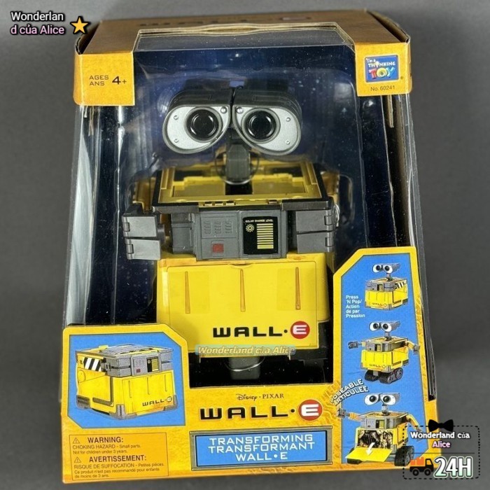 Robot Wall-E Eva Wall-E Robot Biến Hình Wall-E Robot Di Chuyển Được Đồ Chơi Trẻ Em Vật Trang Trí Qu