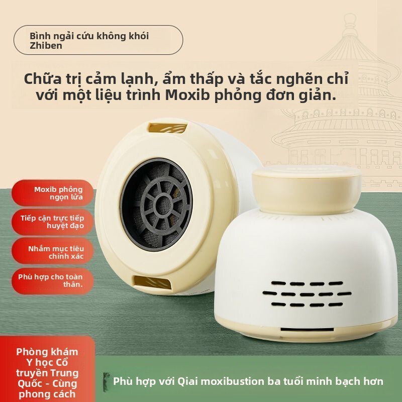 Được các ngôi sao Wufang khuyên dùng] Thiết bị cứu ngải không khói mới dùng cho vùng bụng, nhỏ gọn v