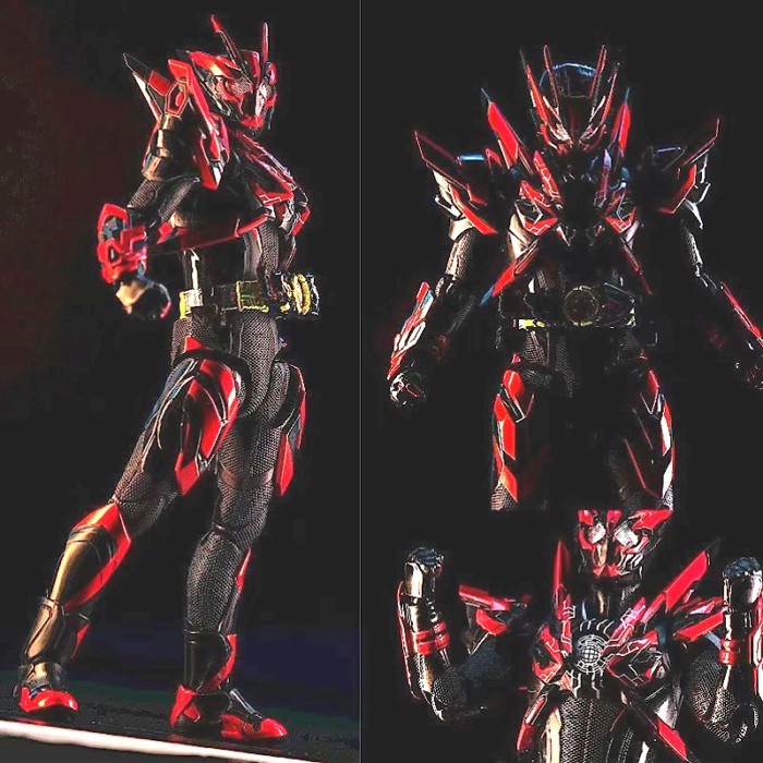 Kamen Rider SHF Ultimate Thăng Hoa Kuuga Hell Locust Zero-One Siêu Di Động Khớp Đồ Chơi Búp Bê Trẻ