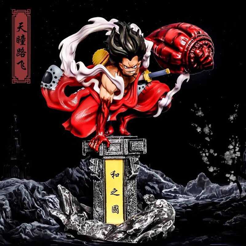 Tiantong Luffy One Piece Wano Country Fantasy Snake Man Luffy Hình Anime One Piece Mũ Rơm Nhóm Zoro 