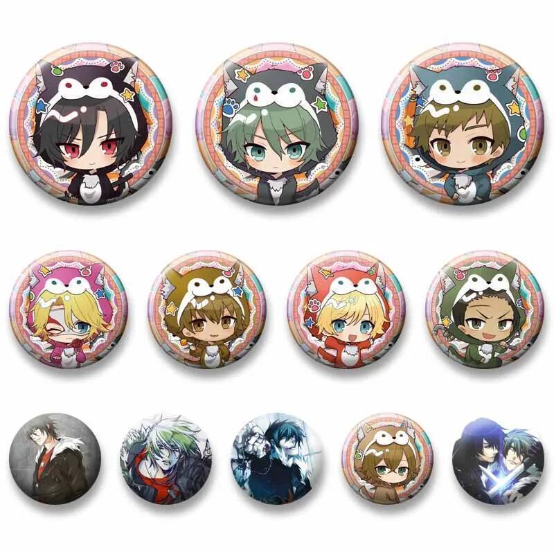 Anime Togainu No Chi Tròn Thổ Cẩm Cosplay Phụ Kiện Trang Sức Akira Keisuke Arbitro Hoạt Hình Huy Hiệ