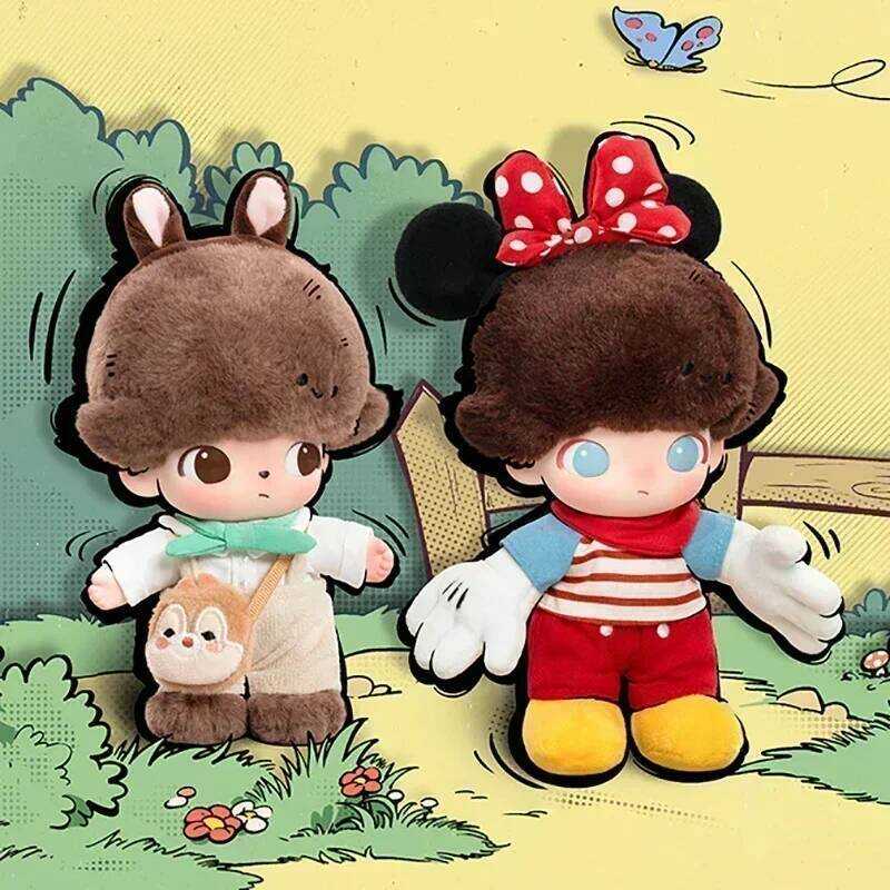 Pop Mart DIMOO WORLD X Disney Kawaii Anime Blind Box Action Figures - Surprise Mystery Dolls for Gir
