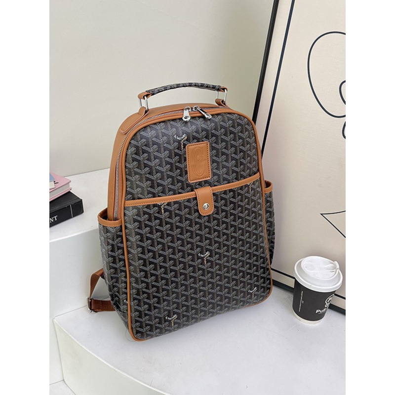 Cổ Điển Ngoại Thương Goya Ba Lô goyard In Hình Retro Ba Lô Nam Nữ Di Động Học Túi Du Lịch Chó Răng M