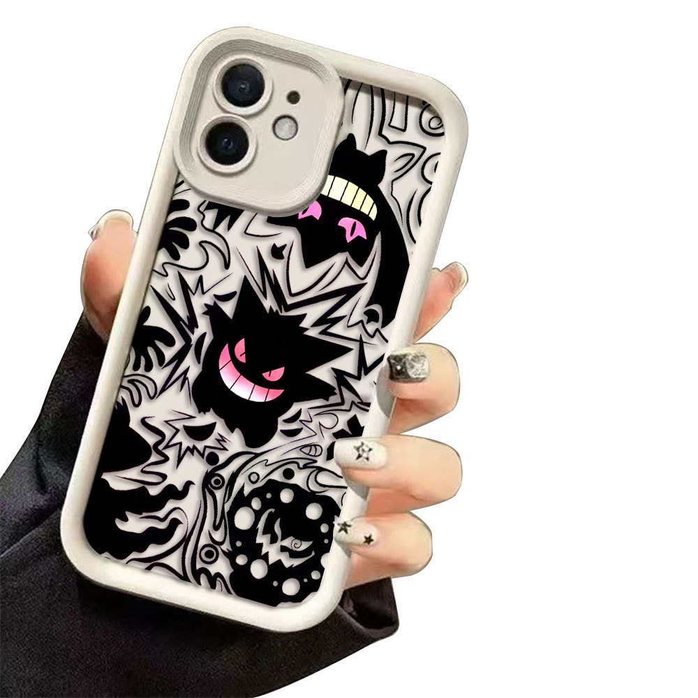 Ốp Điện Thoại Ảnh Tùy Chỉnh Pokemon Gengar Cho Samsung Galaxy F06 S20 S21 S22 S23 S24 FE S25 NOTE 20