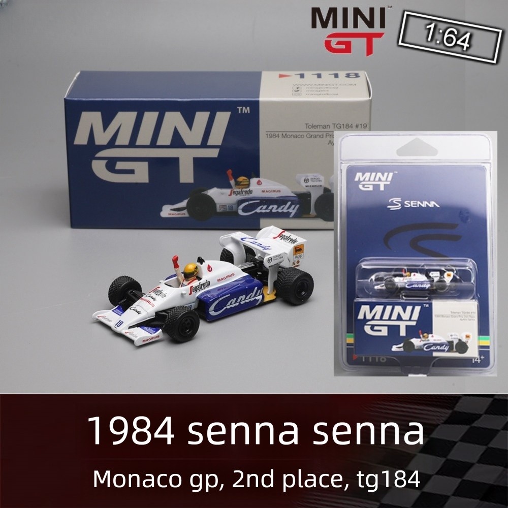 Mini GT 1: 64 F1 Formula One Model Torman 1984 Seine TG184 Ga Monaco