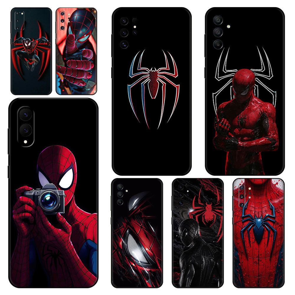 Ốp điện thoại TPU mềm tương thích tinh tế Spider-Man  YP-3 cho Samsung J4 J6 J8 Plus hoặc Prime J2 J