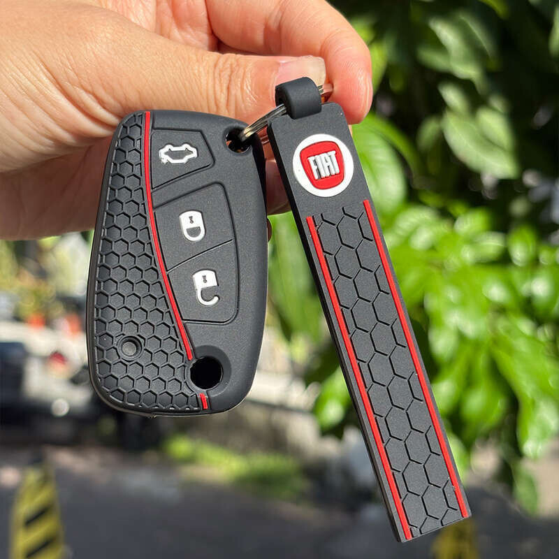 Fiat Grande Punto 500 Stilo Panda Urban Bravo Key Holder FIAT Flex Pulse Argo Cronos Dot Panda Silic