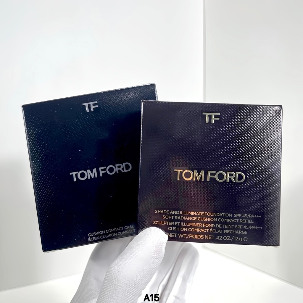 Hàng mới về 53 Tf Black Paint Air Cushion 12g Màu số 0.3#白皙肤色，1.3#自然肤色。 B39 b39