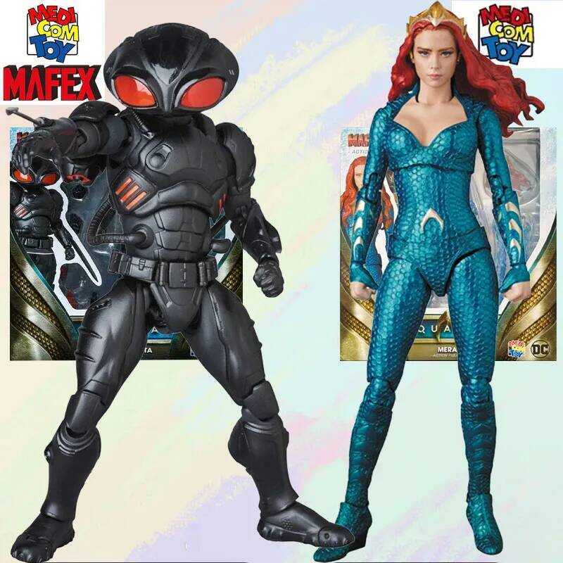 MEDICOM TOY MODEL KIT MAFEX AQUAMAN MERA ACTION FIGURE Anime Action Figure Toys Model Gifts For boys
