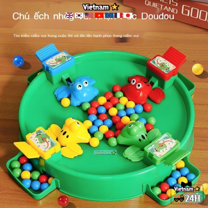 Ếch trẻ em Pacman Crazy Ham ăn Tương tác giữa cha mẹ và con cái Trò chơi giải đố trên máy tính để b