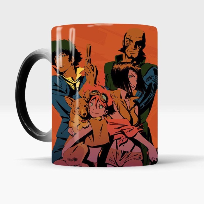 Cowboy Bebop Gốm Mark Đổi Màu Cốc Nước Nóng Anime Ngoại Vi Yoko Kanno