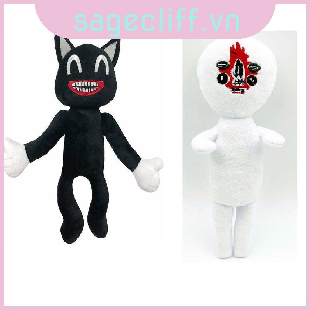 Set 2 đồ chơi nhồi bông Hình Mèo Đen Scp 173