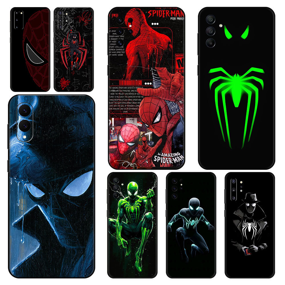 Spider-Man tinh tế mát mẻ  WX-9 cho Samsung J4 J6 J8 Plus hoặc Prime J2 J5 J7 Core J730 J7 Pro S6 Ed