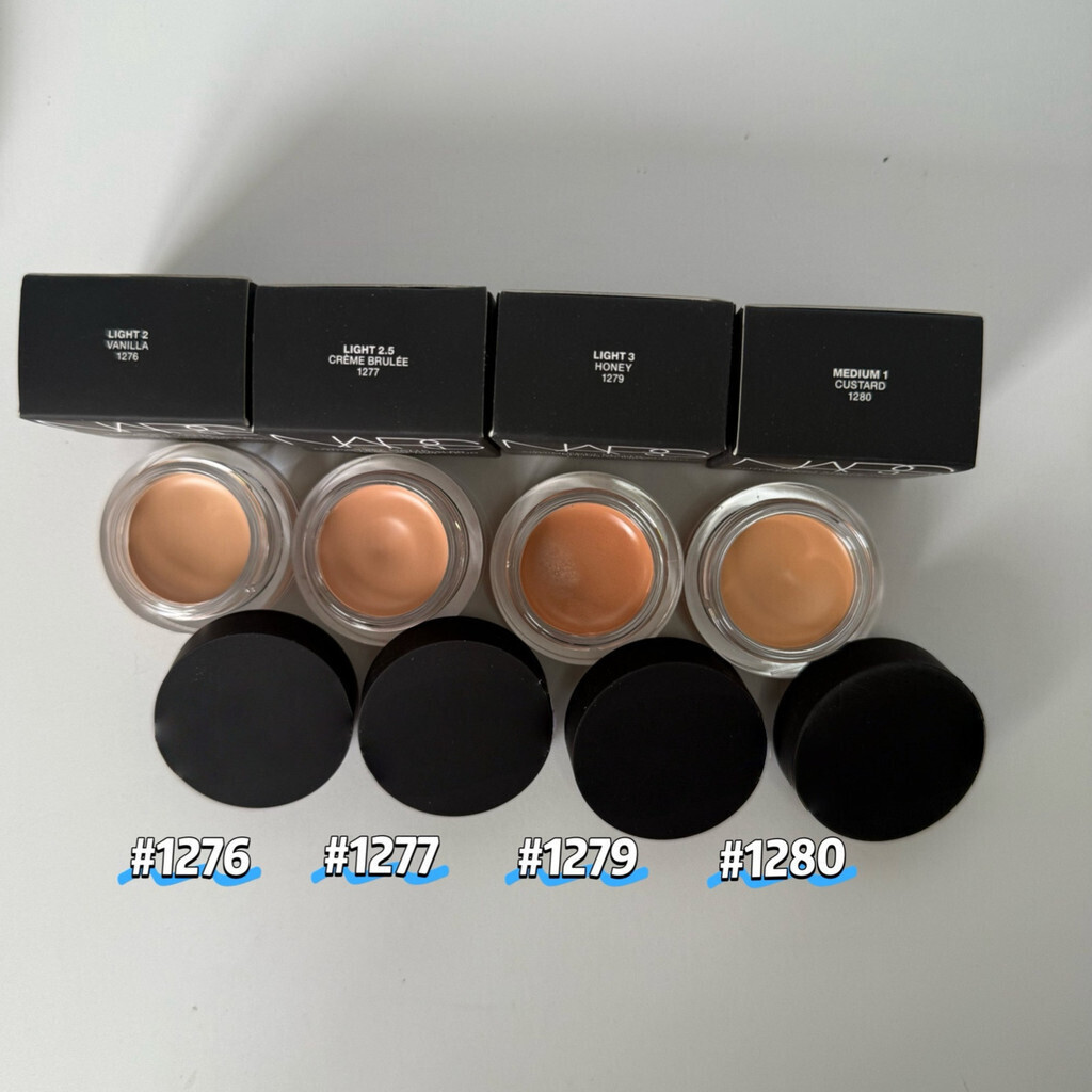 Kem che khuyết điểm bình tròn Nass 6.2g LIGHT 2 VANILLA LIGHT 2.5 CREME BRULÉE