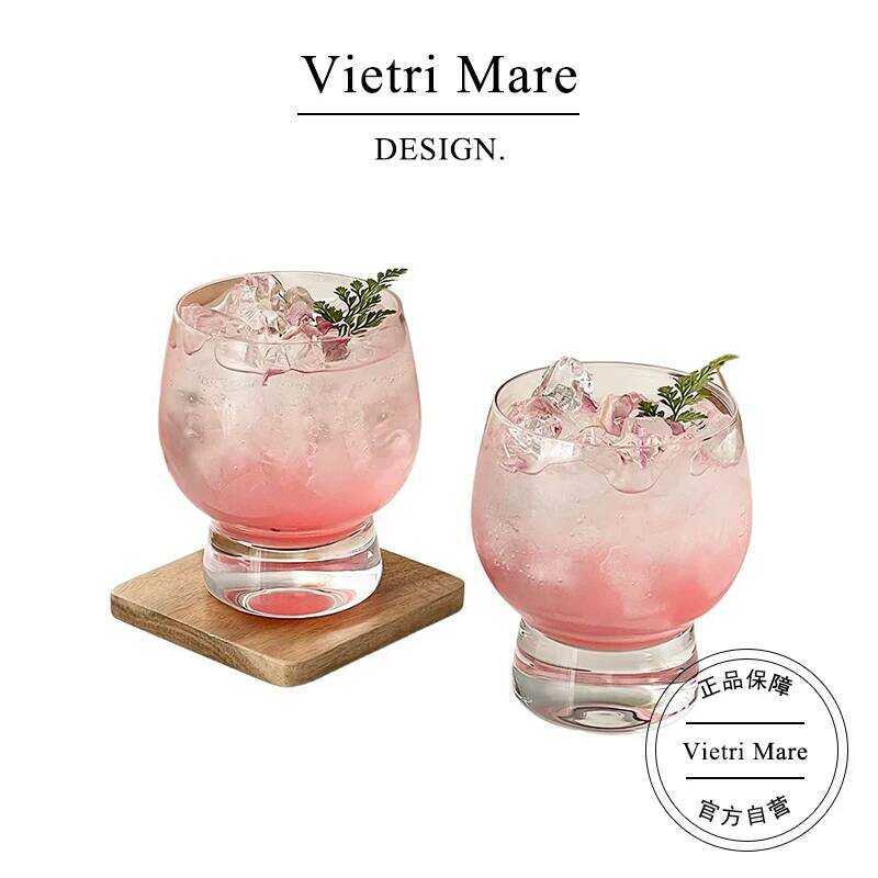 Ly Niche Đáy Dày Trống Trống Phương Tây Rượu Ly Whisky Thủy Tinh Cocktail 丨 Byron