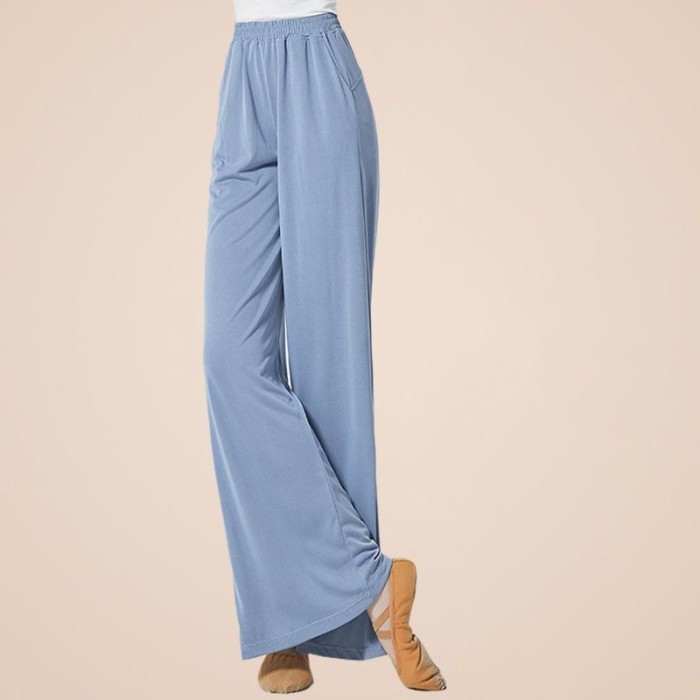 Classical Dance Wear Practicing Ten Thousand Years Pants Wide Leg Straight Pocket Pants Dance We